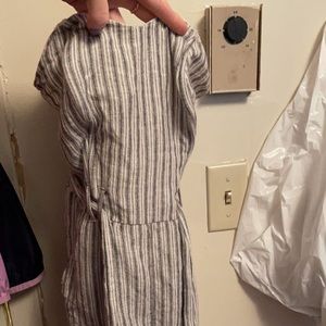 Ladies capree style strapless romper